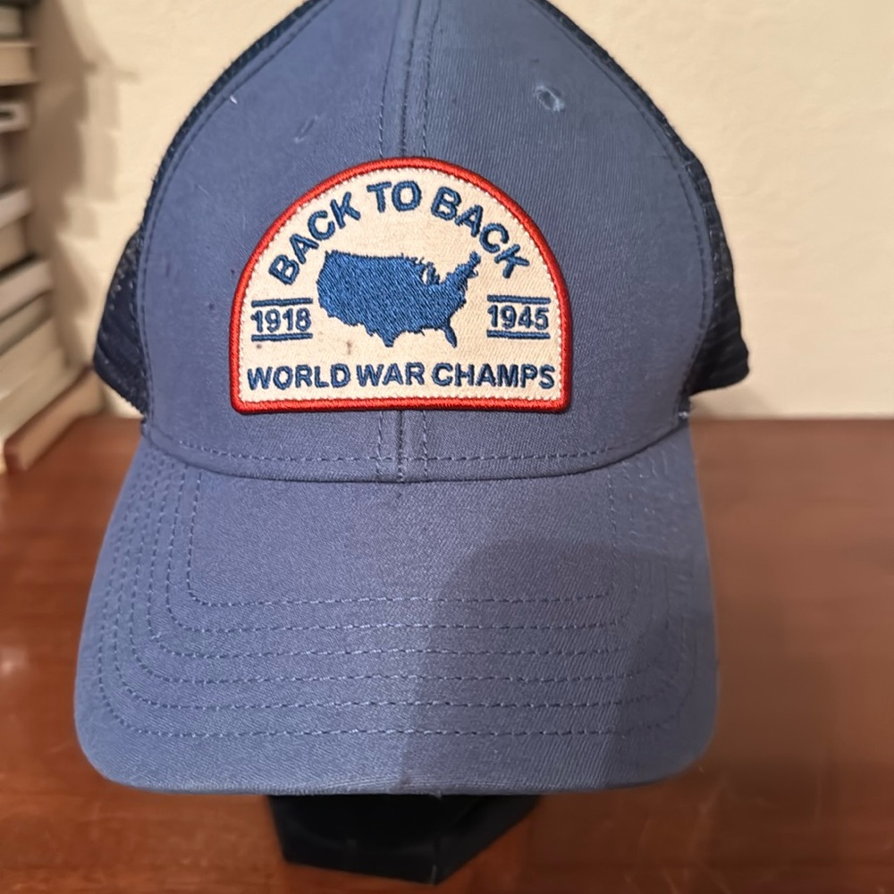 Back to back World War Champs ball cap